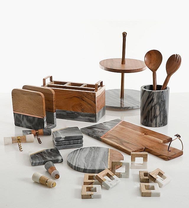 Decorative trays and centerpieces